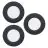 Mehrfachpackung 3x Eglo Einbau Spot Fueva 6 Plastik Schwarz 11.1W 1350lm - 827-840-865 CCT