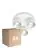 Lot 6x Nordlux Pitcher Spot Métal Blanc | Convient pour 3x GU10